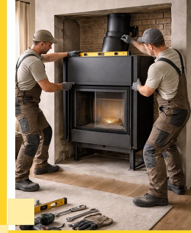 Установка каминных топок в Луховицах под ключ от 18621 р. | ЭриданЛхв