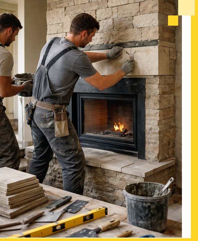 Проектирование и установка открытых каминов в Луховицах