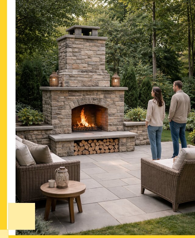 Уличные камины из кирпича в Луховицах от 155175 р. | ЭриданЛхв