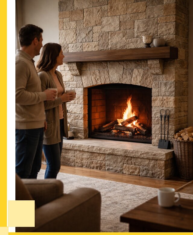 Каменные камины на заказ в Луховицах от 186210 р. | ЭриданЛхв