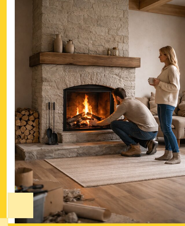 Камины для загородного дома в Луховицах от 362075 р., ЭриданЛхв