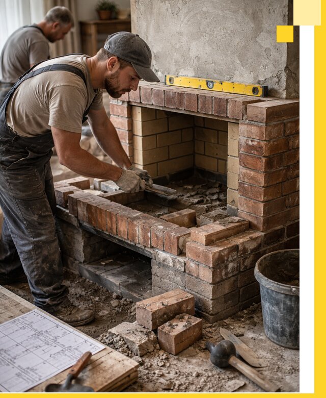 Изготовление и установка каминопечей под ключ в Луховицах