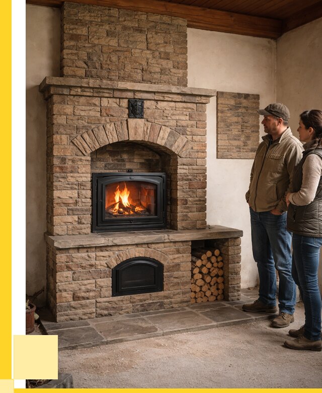 Кирпичная печь под ключ в Луховицах от 155175 р. | ЭриданЛхв