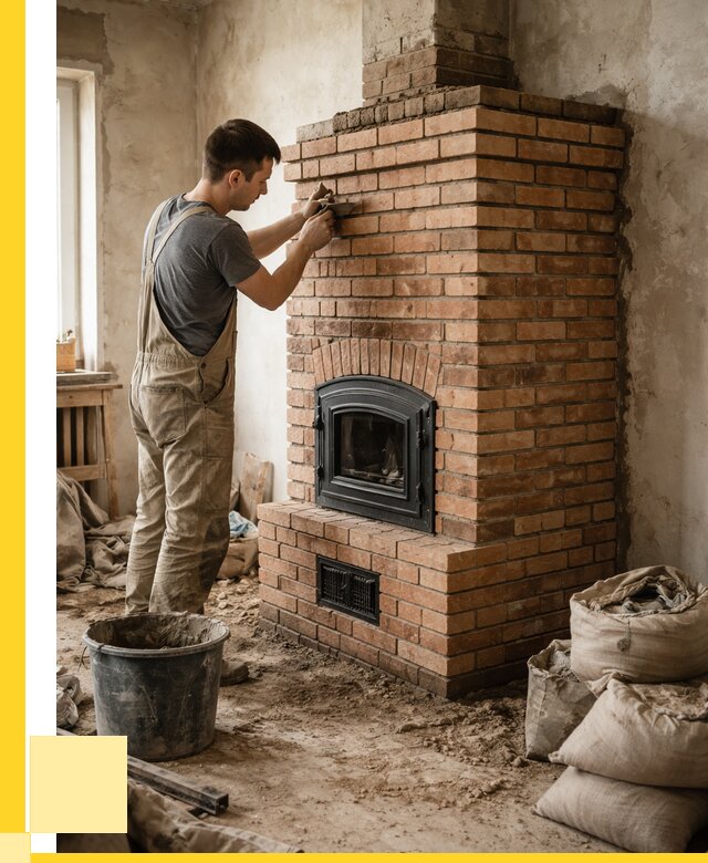 Строительство печей в Луховицах от 67243 р. под ключ, ЭриданЛхв