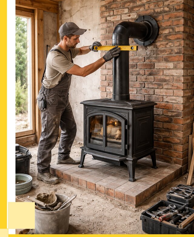 Монтаж печей установка банной печи в Луховицах от 15518 р. | ЭриданЛхв