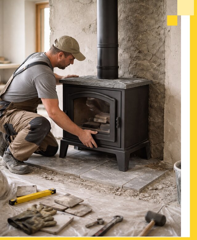 Профессиональный монтаж печей и каминов в Луховицах под ключ