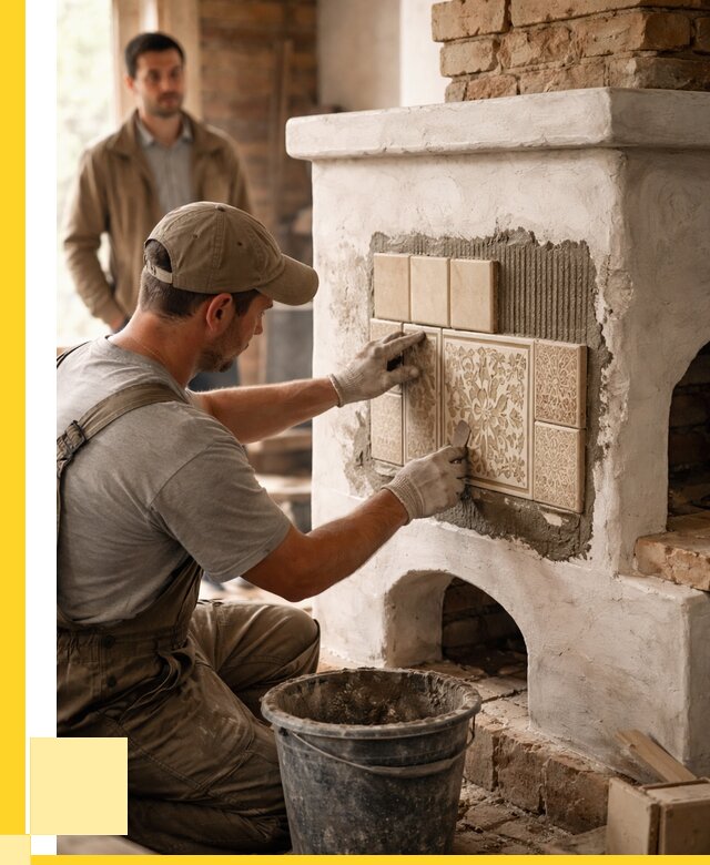 Отделка печей и банных печей в Луховицах от 36208 р. | ЭриданЛхв