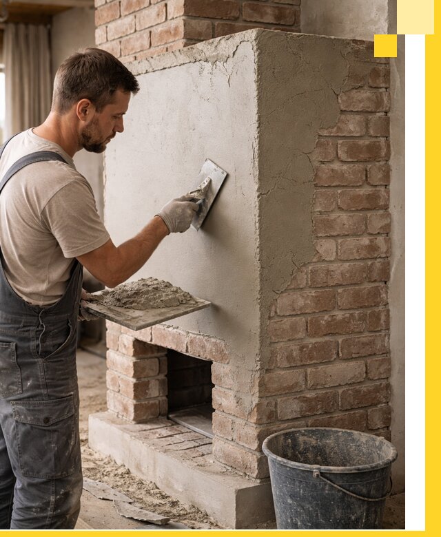 Отделка печей и облицовка каминов в Луховицах под ключ