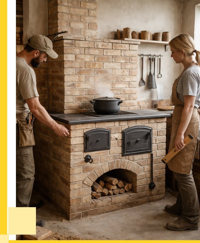 Варочно отопительные печи в Луховицах от 93105 р. | ЭриданЛхв