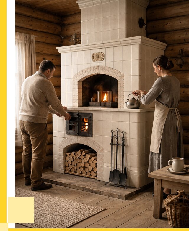 Русские печи в Луховицах: установка от 155175 р. ЭриданЛхв