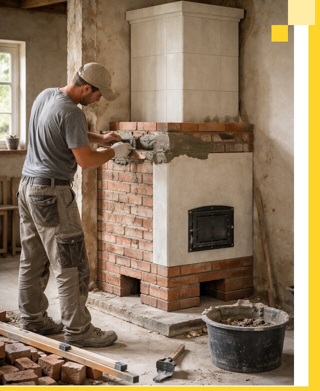 Изготовление и установка печей-голландок под ключ в Луховицах