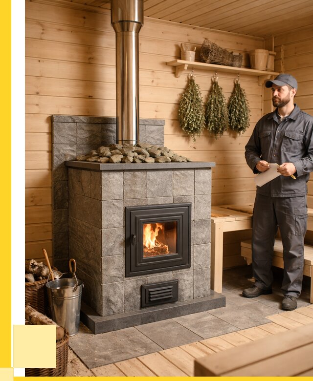 Печи для бани под ключ в Луховицах от 124140 р. | ЭриданЛхв