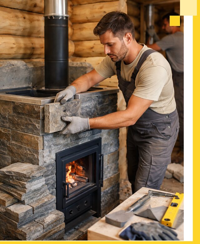 Печи для бани под ключ в Луховицах: изготовление и монтаж