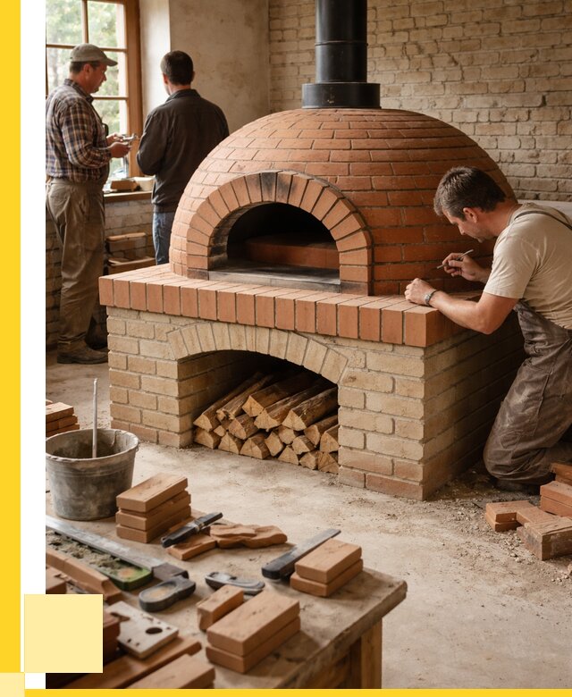 Помпейская печь дровяная для пиццы в Луховицах | ЭриданЛхв от 206900 р.