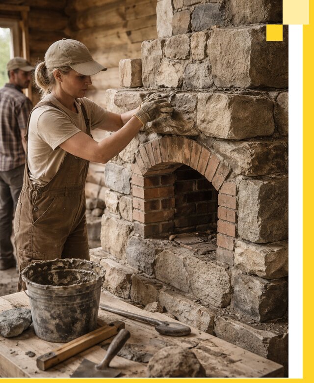 Каменные печи на заказ и монтаж в Луховицах, долговечные решения