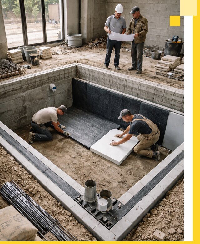 Проекты частных и общественных бассейнов под ключ в Луховицах