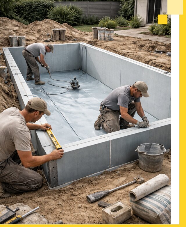 Профессиональный монтаж бассейнов под ключ в Луховицах с гарантией