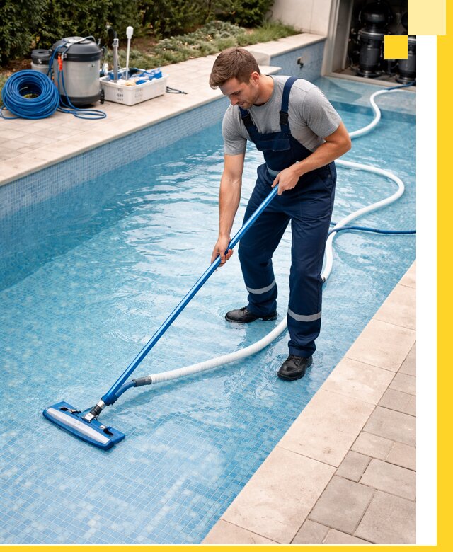 Профессиональная чистка бассейнов и фильтров в Луховицах под ключ