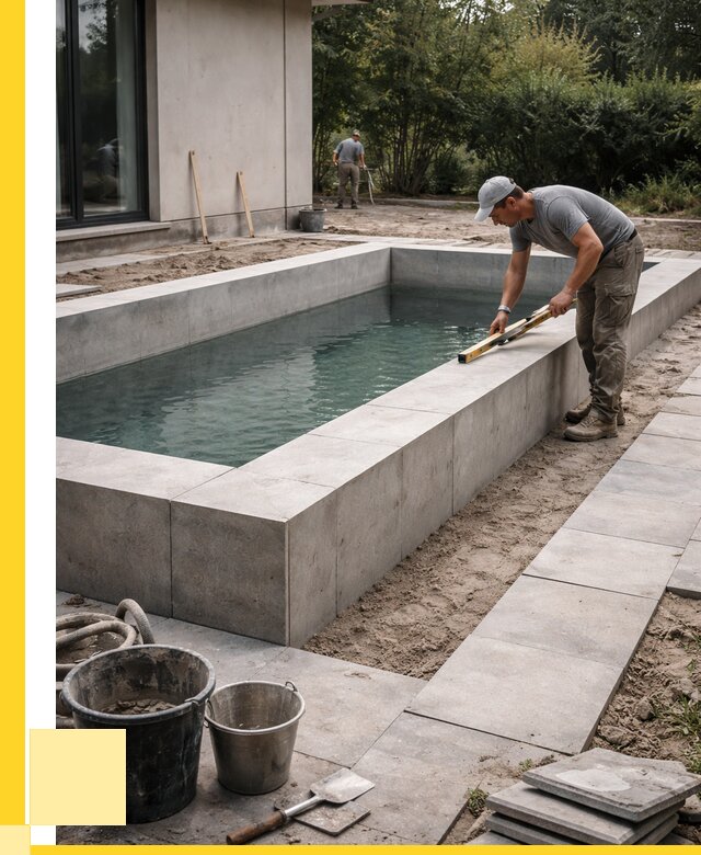 Строительство бетонного бассейна в Луховицах от 1241400 р. | ЭриданЛхв