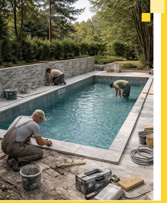 Проектирование и строительство частных бассейнов в Луховицах