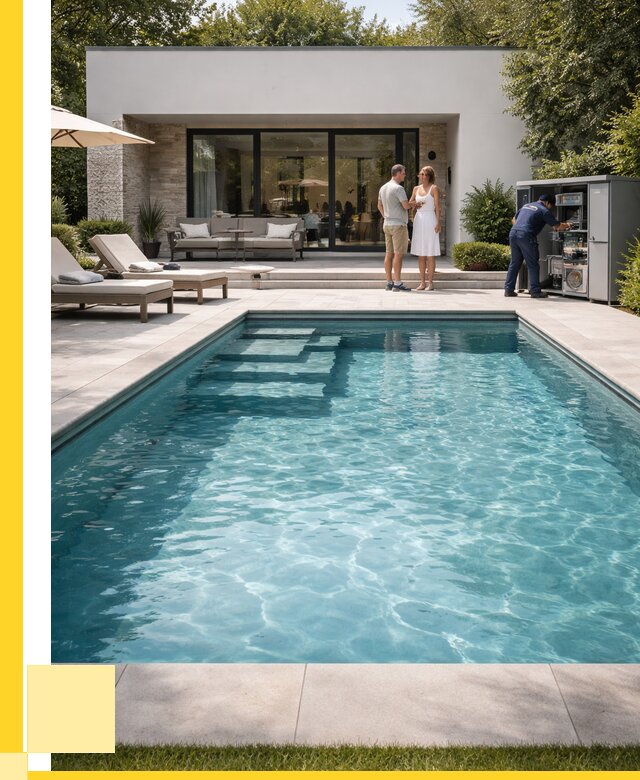 Бассейн в доме в Луховицах под ключ от 1241400 р. | ЭриданЛхв