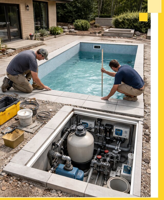 Строительство качественных домашних бассейнов под ключ в Луховицах