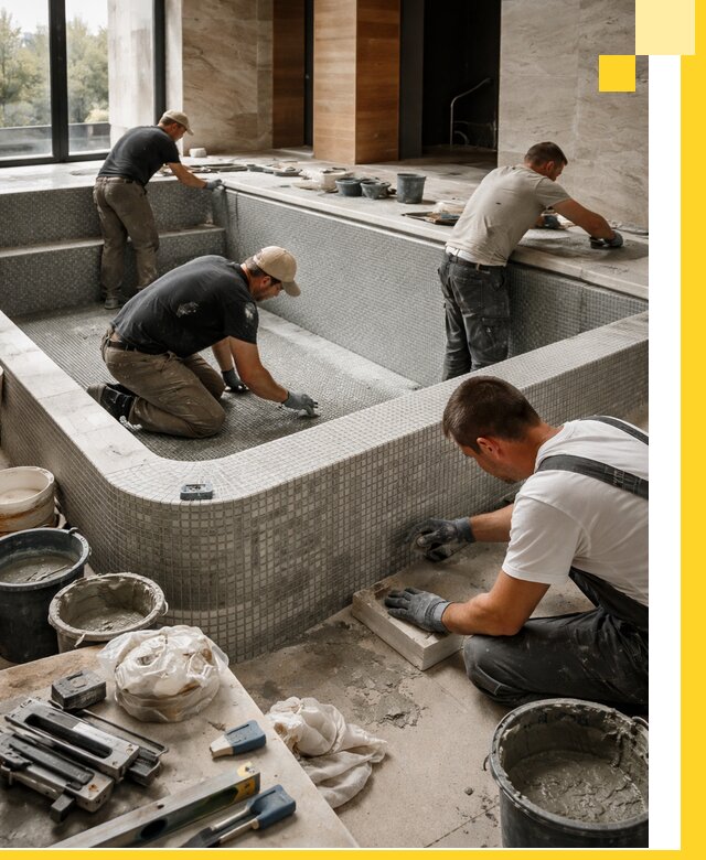 Строительство и установка СПА бассейнов под ключ в Луховицах