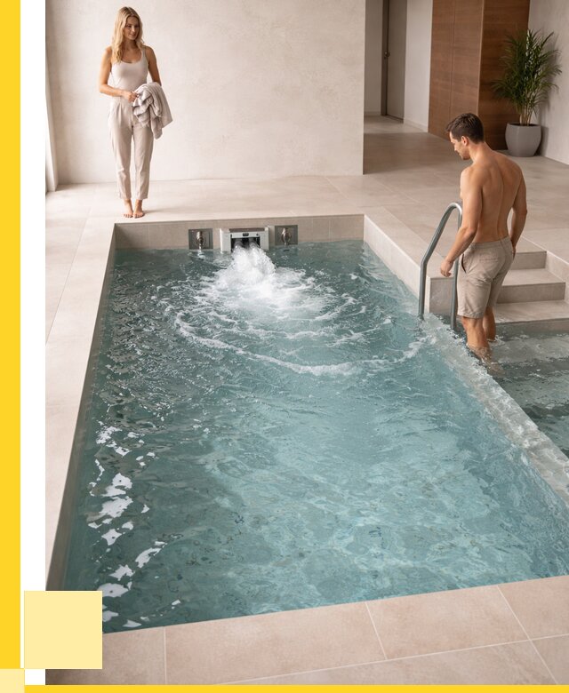 Бассейн с противотоком в Луховицах от 258625 р. | ЭриданЛхв