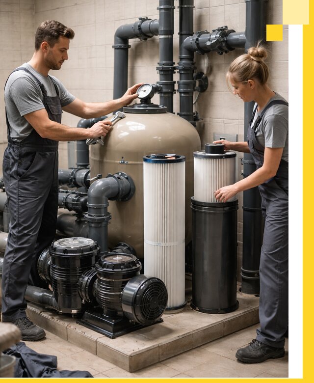 Фильтры и системы фильтрации для бассейнов в Луховицах