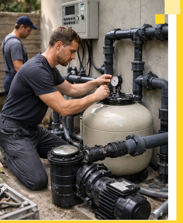 Поставка и монтаж фильтровального оборудования для бассейнов в Луховицах