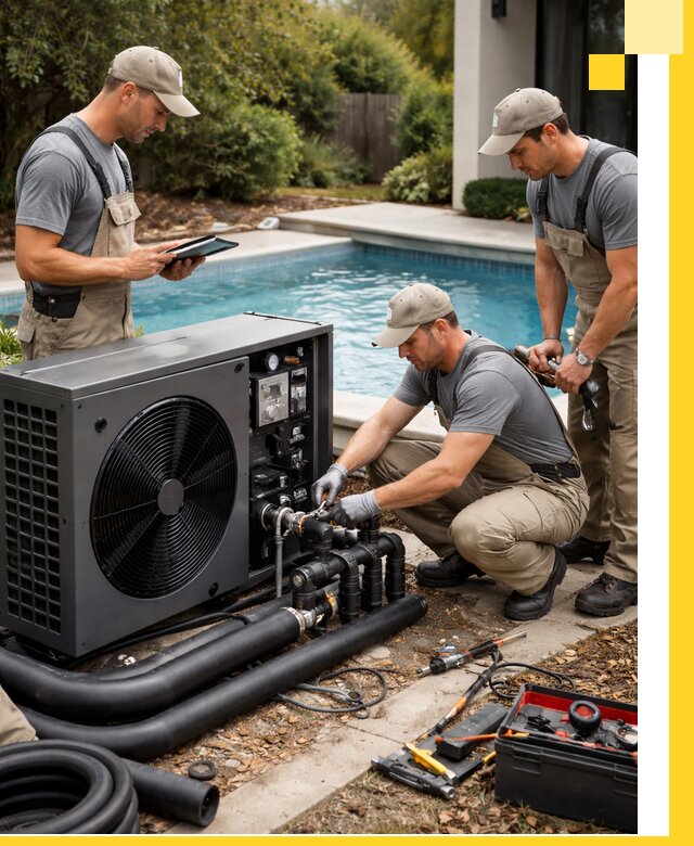 Проектирование и установка тепловых насосов для бассейнов в Луховицах