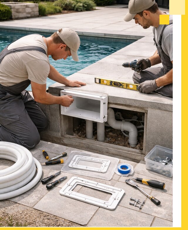 Поставка и установка скиммеров для бассейнов в Луховицах