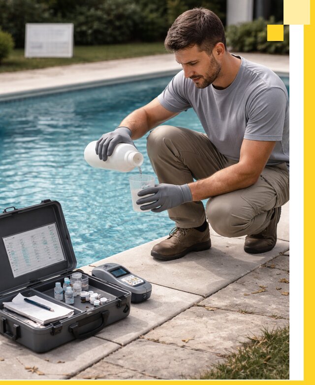 Профессиональная дезинфекция воды в бассейне в Луховицах