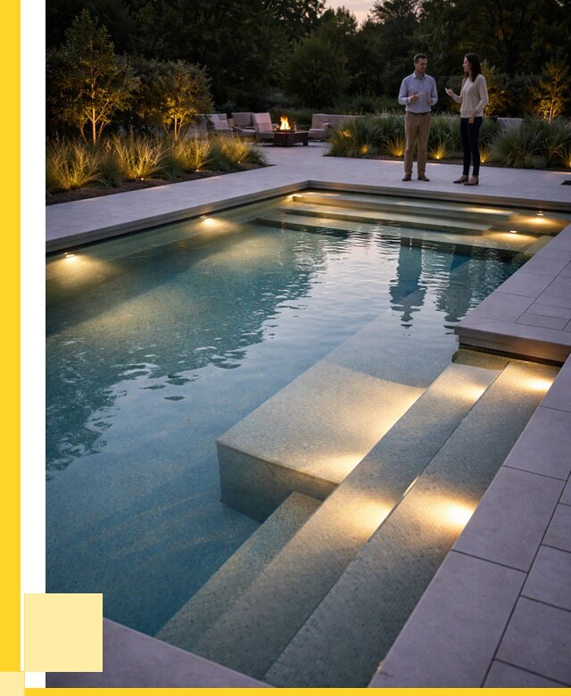 Освещение бассейнов в Луховицах под ключ от 25863 р. | ЭриданЛхв