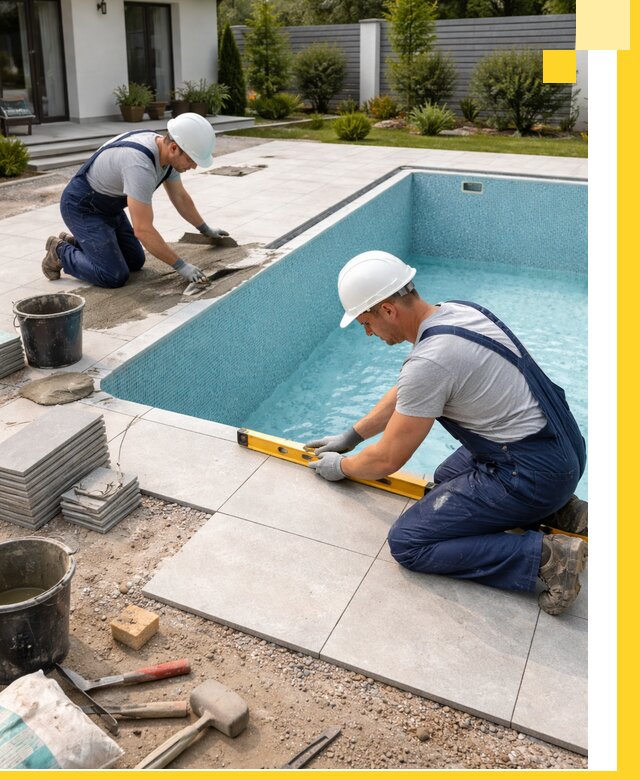 Строительство и монтаж плавательных бассейнов под ключ в Луховицах