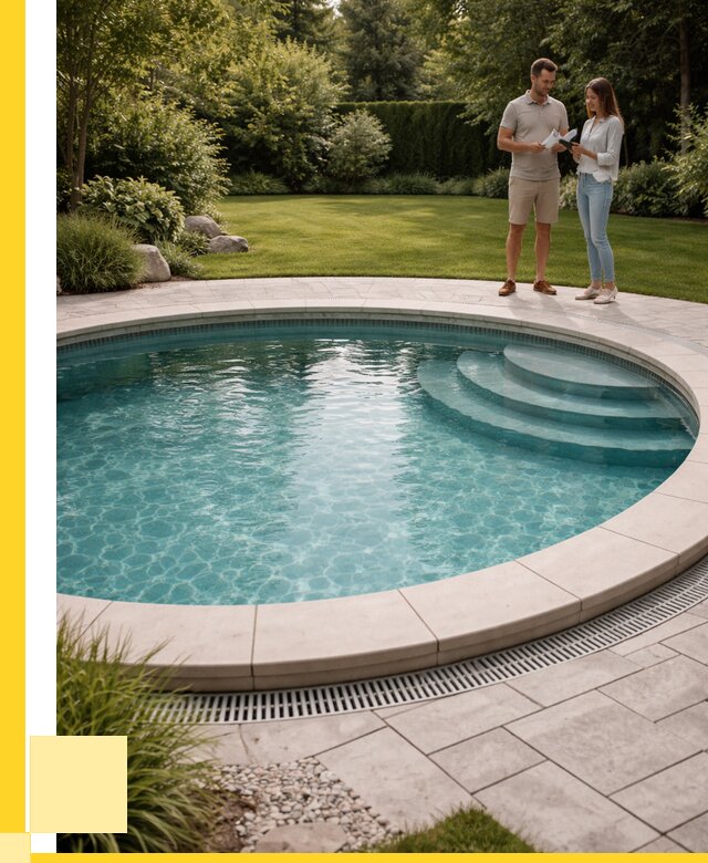 Круглые каркасные бассейны купить в Луховицах от 258625 р. | ЭриданЛхв