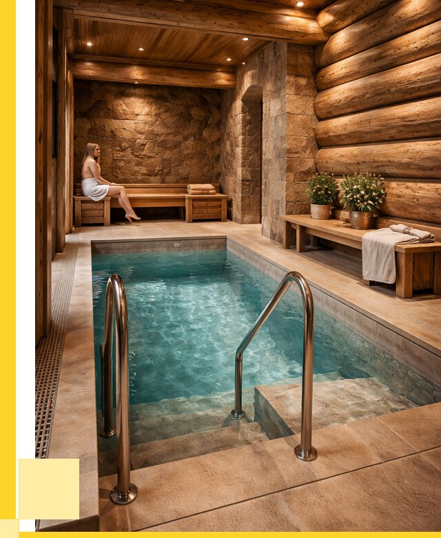 Аренда бани с бассейном в Луховицах от 1551750 р. | ЭриданЛхв