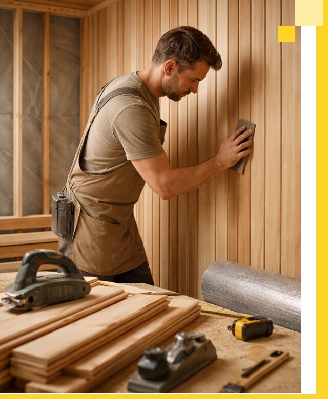 Профессиональная отделка саун и парных под ключ в Луховицах