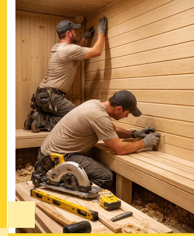 Обшивка саун вагонкой в Луховицах от 2586 р. | ЭриданЛхв