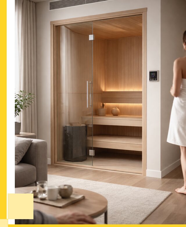 Сауна в квартире под ключ в Луховицах от 124140 р. ЭриданЛхв