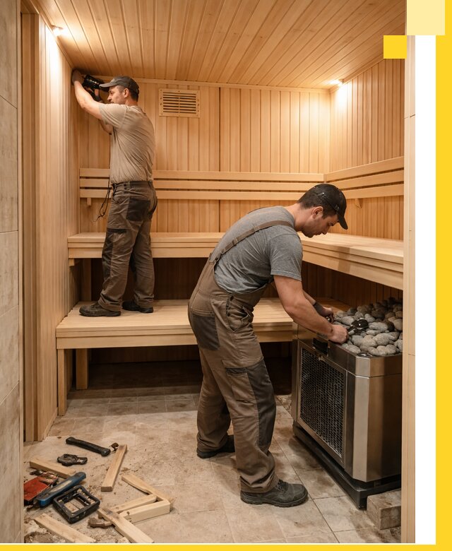 Купить сауну под ключ в Луховицах с монтажом и гарантией