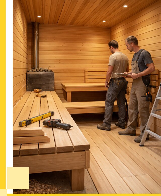 Отделка бань и саун в Луховицах по цене от 4655 р. | ЭриданЛхв