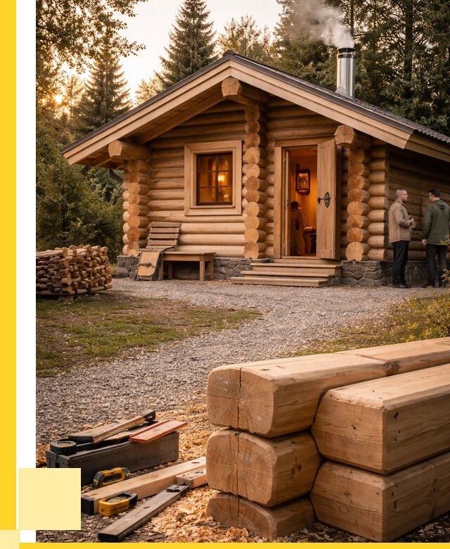 Строительство бань и комплексов в Луховицах от 465525 р.| ЭриданЛхв