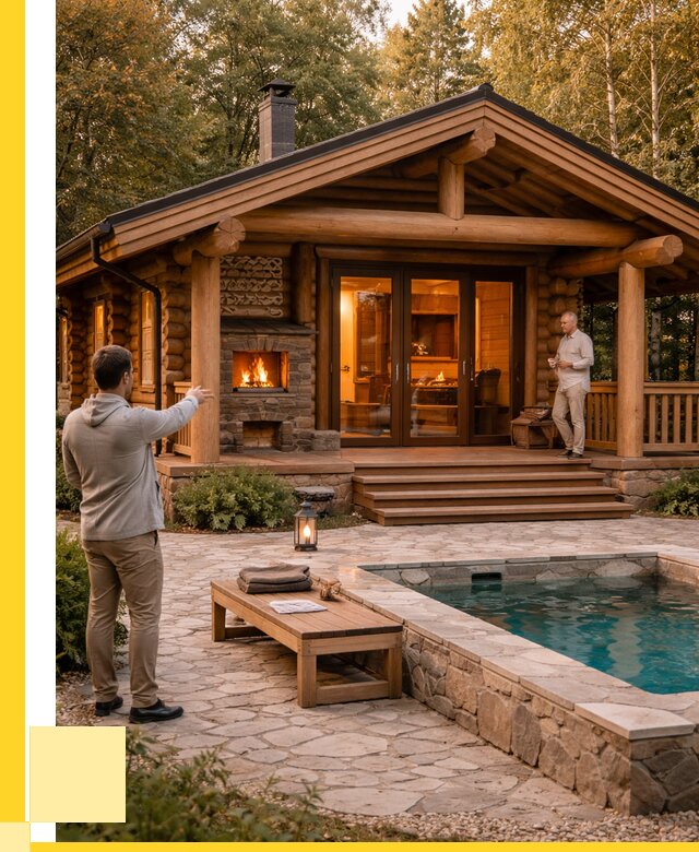 Проекты бань и хамам в Луховицах от 25863 р. | ЭриданЛхв