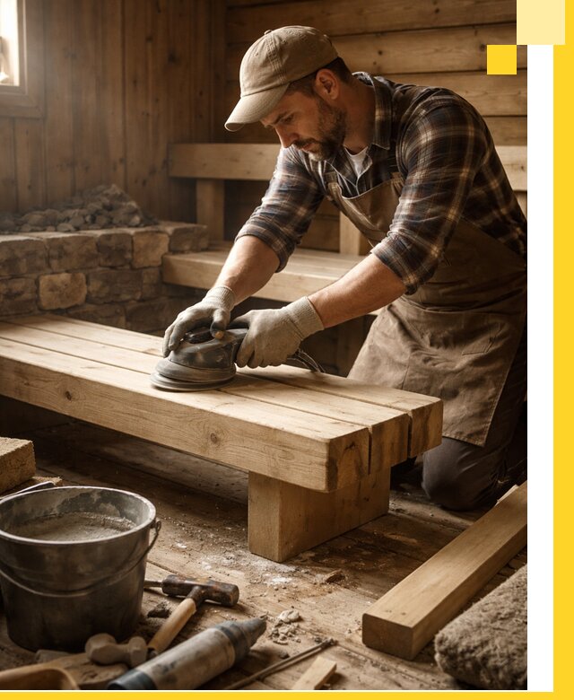 Ремонт бань под ключ в Луховицах с гарантией качества и сроков