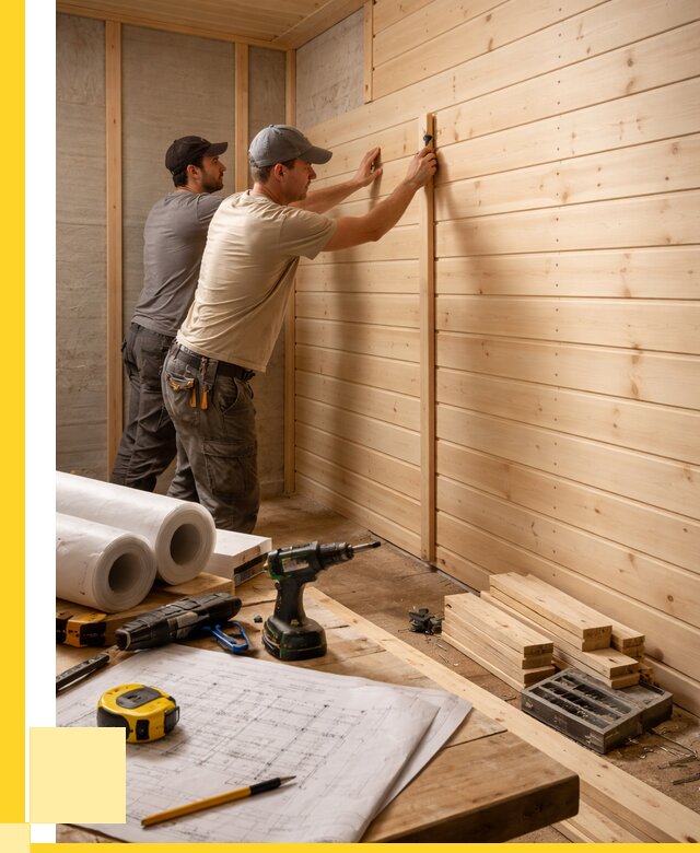 Обшивка бани вагонкой в Луховицах от 1241 р., ЭриданЛхв