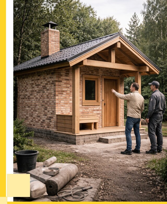 Кирпичные бани и печи в Луховицах от 362075 р. | ЭриданЛхв