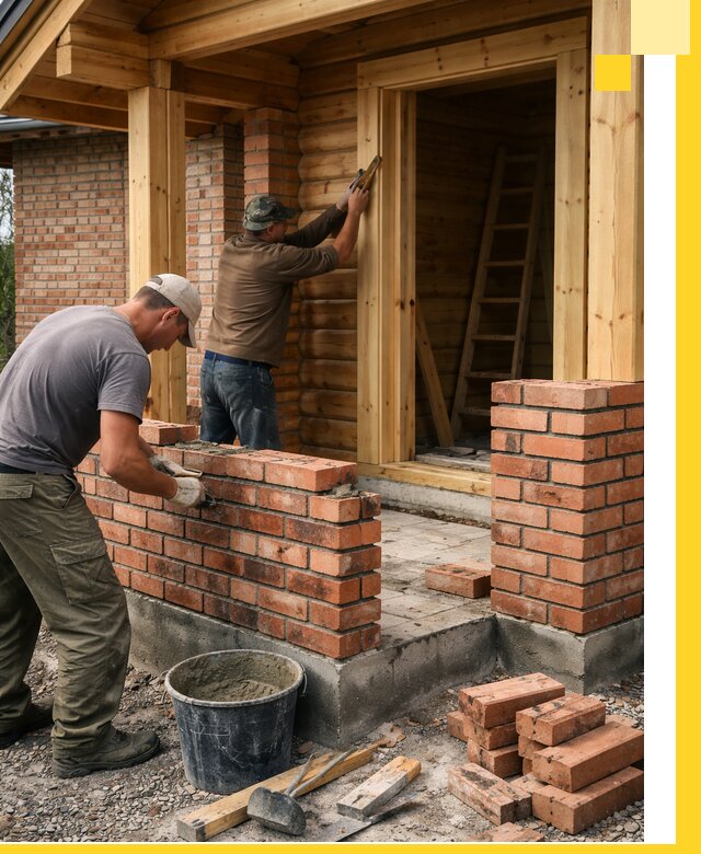 Строительство кирпичных бань под ключ в Луховицах с гарантией качества