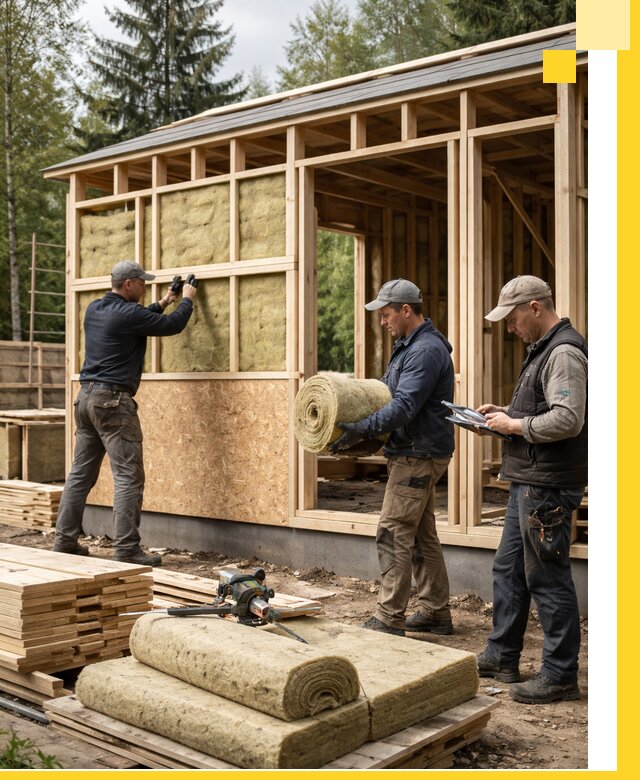 Проектирование и строительство каркасных бань в Луховицах под ключ