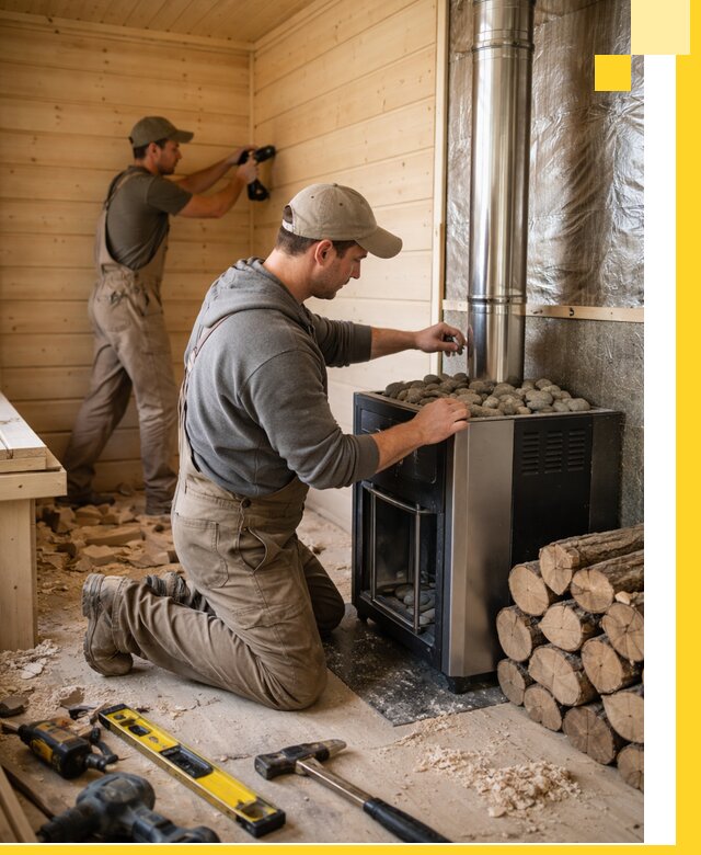 Строительство деревянных бань под ключ в Луховицах проекты и монтаж